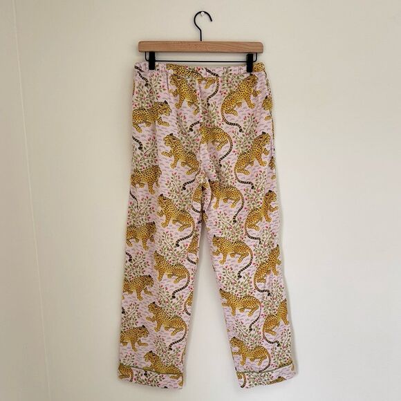 Printfresh Leopard Print Pajama Set - Pink and Yellow - Picture 5 of 14